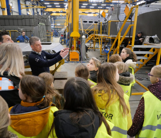 Foto Jong talent ontdekt scheepsbouwtechniek